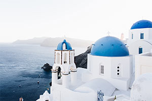 Santorini -  Instagram honeymoon destinations