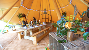 How to create the perfect tipi wedding